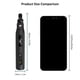 thumbnail image 2 of Herramienta rotativa inalámbrica negra con juego de accesorios de 25 piezas Kit de herramienta rotativa eléctrica de velocidad variable con carga USB, adecuada para proyectos de manualidades., 2 of 7