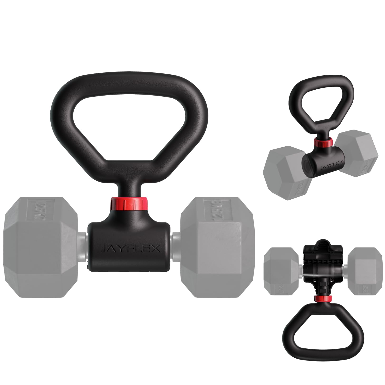 Kettlebell Grip Jayflex Hyperbell Giratorio Para Mancuernas