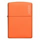 thumbnail image 2 of Encendedor Zippo Lighter Classic Orange Matte with Logo Naranja, 2 of 6