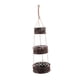 thumbnail image 3 of Cesta de fruta colgante para debajo del gabinete, cesta organizadora tejida de 3 niveles, macetas colgantes para plantas, cesta de fruta colgante para, 3 of 5