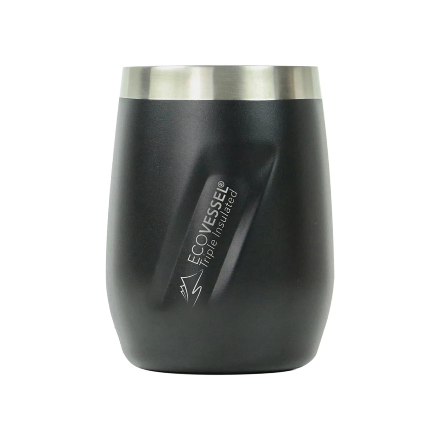 Ecovessel - Vaso Térmico Inox 296 Ml The Port Negro.