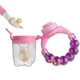 thumbnail image 2 of Chupete Para Fruta Con Cascabel Para Bebe Rosa, 2 of 3