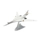 thumbnail image 1 of Modelo De Caza TU160 A Escala 1:200, Avión Simulado Para Estantería De Bar O Dormitorio., 1 of 5