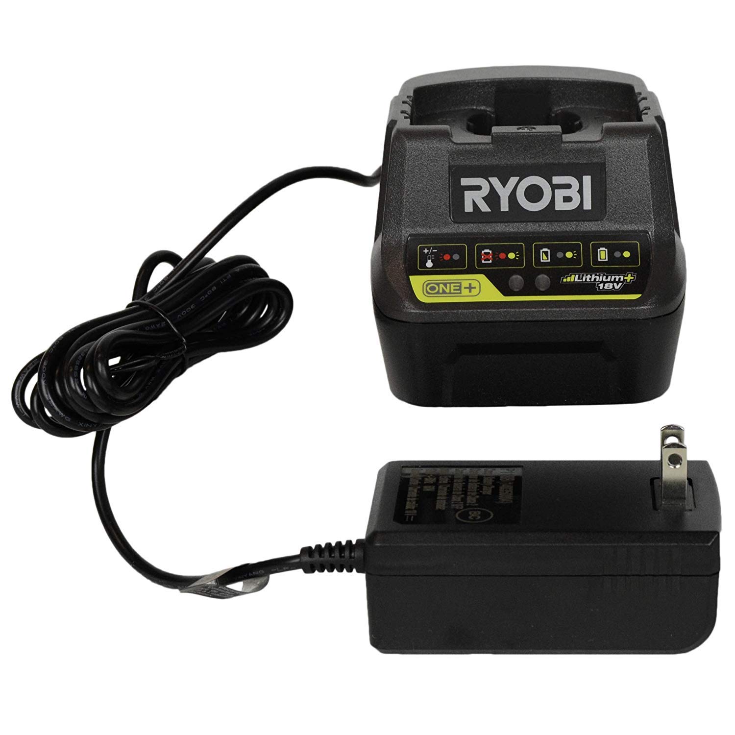 Cargador De Batería Ryobi P118B 18V Para One+ Litio-Ion