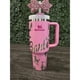 thumbnail image 1 of Vaso Térmico Barbie Stanley 1,2lts | Diseño de Girasol y Muñeca Barbie | Rosa Peonía - Elegante y Funcional para Fans de Barbie, 1 of 3