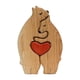 thumbnail image 2 of Familia De Osos Rompecabezas De Arte De Madera Escultura De Madera Para Regalo Para Navidad Familiar 2 Osos, 2 of 5