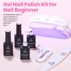 thumbnail image 2 of Kit de Gel de Uñas beetles 8 ml Blanco y Rosa – 6 piezas con lámpara UV/LED, 2 of 7