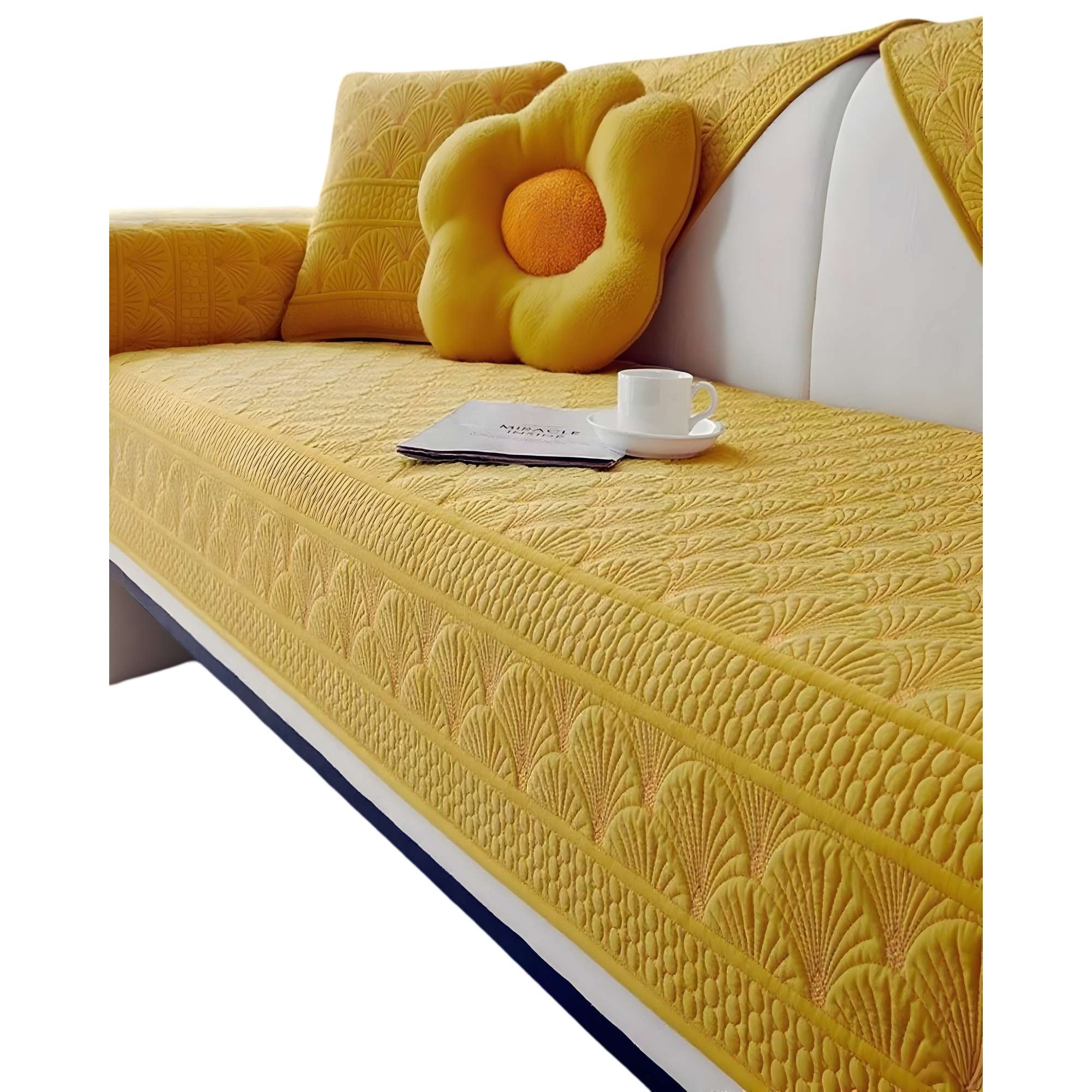 Genérico - Pack De 5 Fundas Para Sofa Con Diseño F4