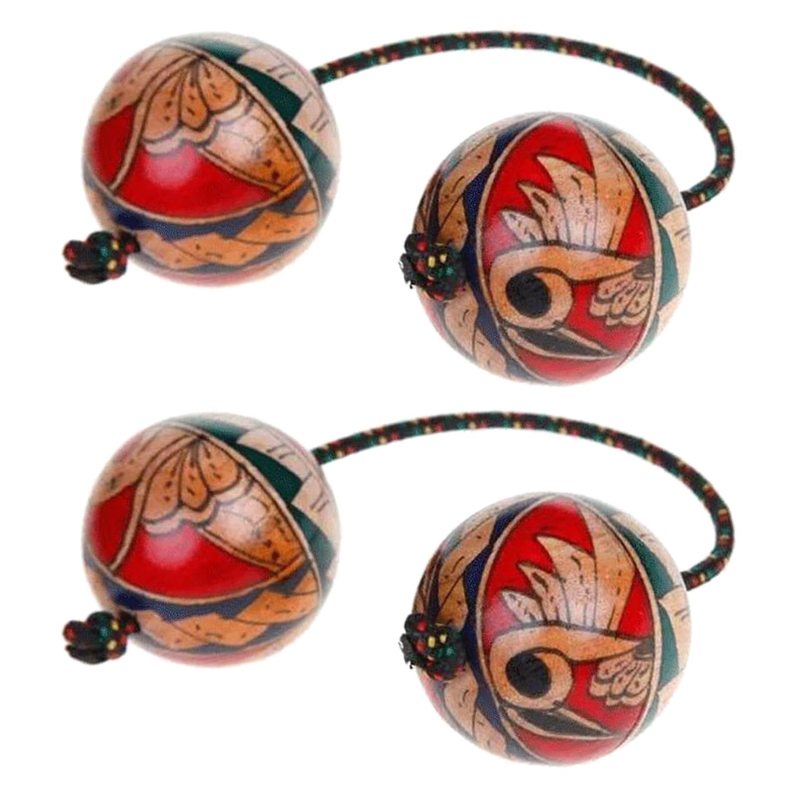 Magideal - Hand Shaker Sand Balls Maracas Percusión Party Favors Music Egg Shaker Kids Educación Temprana Juguetes African Shaker Rattle Para Fiesta, Regalos , 2 Pares