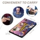 thumbnail image 4 of Patoaventuras Porta Pasaporte y Cartera de Viaje Premium de Cuero PU, Funda de Pasaporte Bloqueo RFID con Ranuras para Tarjetas de Crédito, Estuche para Libro de Pasaporte para Familia 10cm × 15cm, 4 of 6