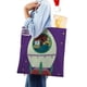 thumbnail image 4 of Scratch GardenBolso de tela con estampado de lienzo para mujer, bolsa de compras reutilizable y estética, con cremallera interior, regalo para mujer,40*45cm., 4 of 6