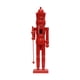 thumbnail image 3 of Figura De Cascanueces, Decoración Navideña, Estatua Para Chimenea, Festival, Navidad, Color Rojo, 3 of 5