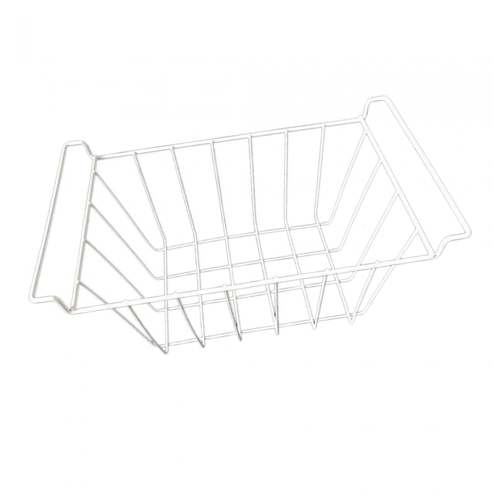 Magideal - Cesta Para Congelador, Contenedor Organizador Portátil, Divisor, Cesta De Almacenamiento De Alambre De Metal, Organización De Despensa Para Congelador 40cm