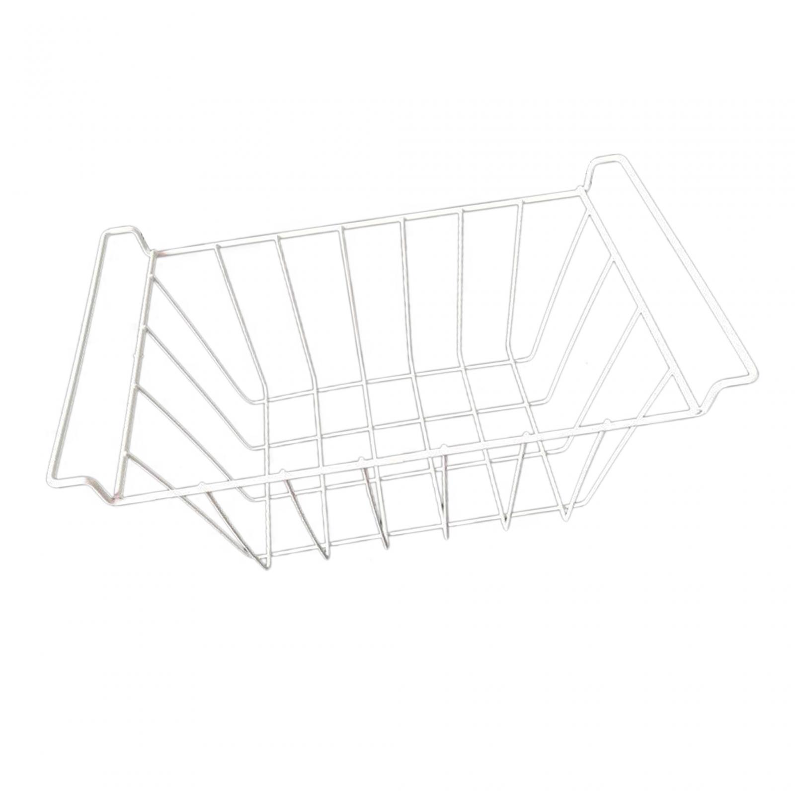 Magideal - Cesta Para Congelador, Contenedor Organizador Portátil, Divisor, Cesta De Almacenamiento De Alambre De Metal, Organización De Despensa Para Congelador 40Cm