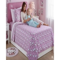 Mylhogar - Juego De Sabana Plaza Y Media Hello Kitty