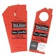 thumbnail image 1 of Colgador de puerta Mediz para inmobiliarias – Rojo – Pack de 25, 1 of 9