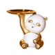 thumbnail image 2 of Estatua De Bandeja De Almacenamiento De Escultura De Panda Multiusos Para Decoración De Sala De Estar áurea Y Blanca, 2 of 3