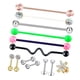 thumbnail image 5 of 1 Unidades Nariz Lengua Labio Ceja Tragus Ombligo Anillo Piercings Joyas B-13Pcs, 5 of 5