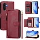 thumbnail image 2 of Funda Billetera Cremallera para Samsung Galaxy A36 5G con Porta Tarjetas, Soporte y Correa Rojo, 2 of 5