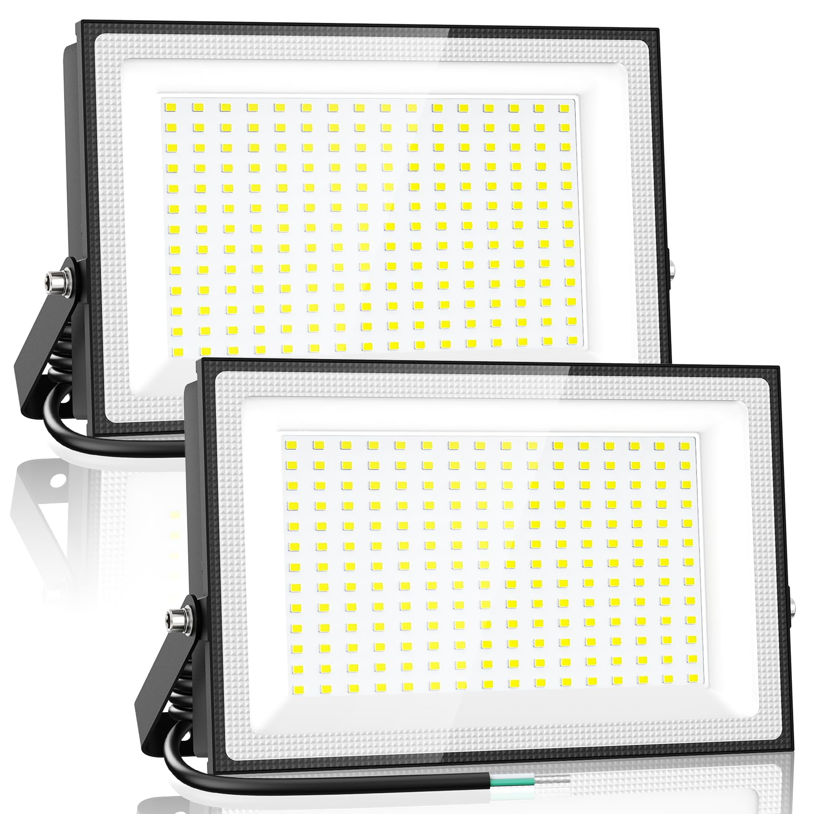 Focos Led Onforu De 200 W, 1800 Lm, Ip66, Impermeables, 6500 K