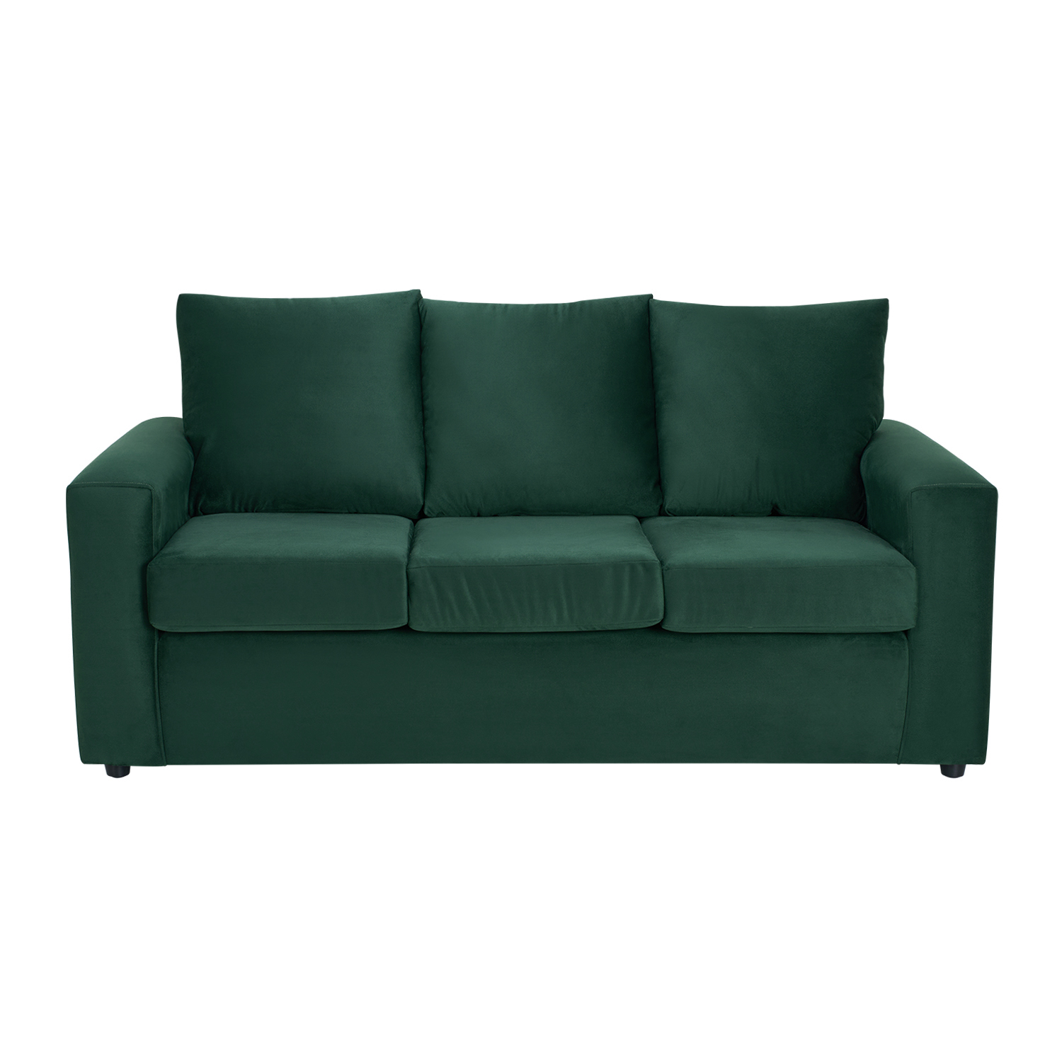 Bodevir - Sofa Kendy 3C Felpa 30 Verde Botella