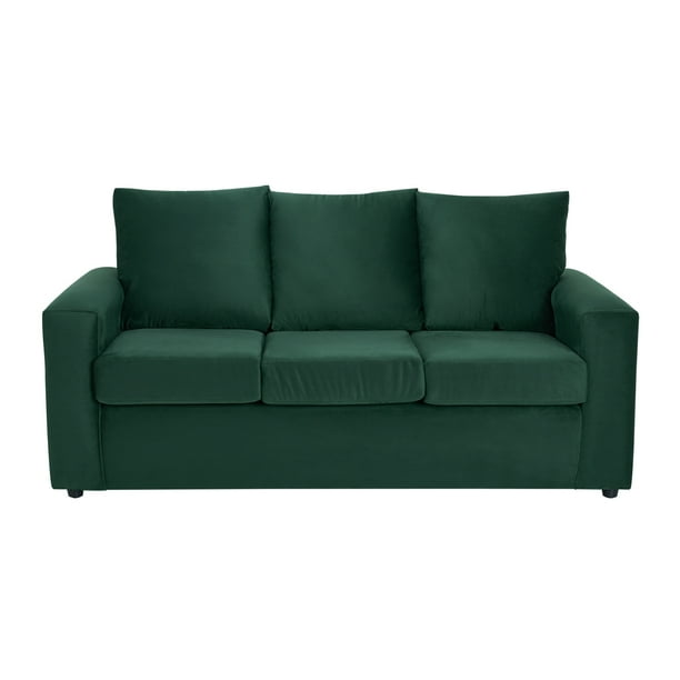 Sofa Kendy 3c Felpa 30 Verde Botella