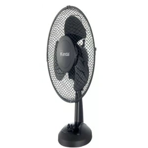 Ventilador De Sobremesa 9 Pulgadas Kendal Negro