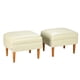 thumbnail image 1 of Set Poufs Provenza Pu 04 Beige, 1 of 5