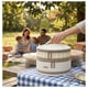thumbnail image 3 of Tourit Bolso Térmico Circular Double Deck 32cm Expandible Cuadros Beige, 3 of 10