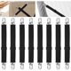 thumbnail image 1 of 8 correas elásticas ajustables negras para cojines de sofá, 1 of 3