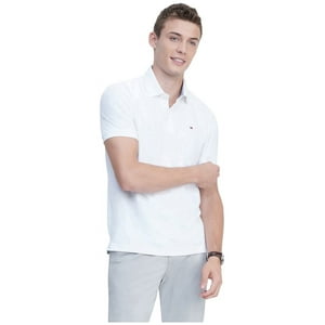 Polo Tommy Hilfiger Para Hombre, Corte Personalizado, 100% Algodón