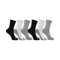 Calcetines Spalding Medios Sixpack Unisex Spssmes001 - Talla 00