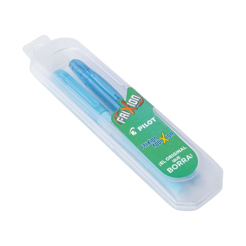 Pilot - Frixion Addixion Point + Destacador Pastel Turquesa