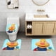 thumbnail image 2 of Juego de 3 Alfombras de Baño Tobee Terciopelo Coral, 2 of 6