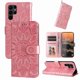 thumbnail image 5 of Funda tipo cartera FOXDOCK para Samsung Galaxy S23 Ultra , diseño girasol en relieve, cuero PU, cierre magnético, soporte y tarjetero, 5 of 5