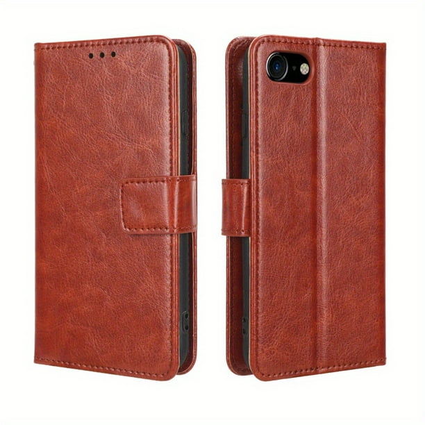 1pc PU Leather Wallet Case Cover, Phone Case For ,iPhone8/8Plus/7/7Plus/6/6S/6S Plus ,iphone SE 2020/SE 2022