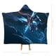 thumbnail image 2 of Manta Capa con Capucha Desmarcar Greninja 100x130 cm, 2 of 6