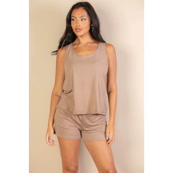Conjunto Comfy Tank Top Y Shorts