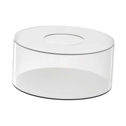 Bothyi - Expositor De Acrílico Transparente Para Tartas, Decoración Para Encimera, Rellenable, 20 Cm X 10 Cm