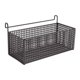 thumbnail image 4 of Cesta De Almacenamiento Colgante Para Mesita De Noche, Organizador Colgante Para Dormitorio, Barandillas De Cama De Hotel, L, Negro, 4 of 5