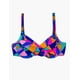 thumbnail image 1 of Bikini estilo sostén torcido copa C estampado azul Talla 48, 1 of 8
