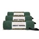 thumbnail image 1 of Toalla de tiro 41 cm pack de 3 verde bosque con clip, 1 of 2