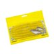 thumbnail image 3 of 6pcs Tallarines De Fideos LUERTE DE PESCA Pesca Grub Tackle Soft Seures For Trout Yellow, 3 of 5