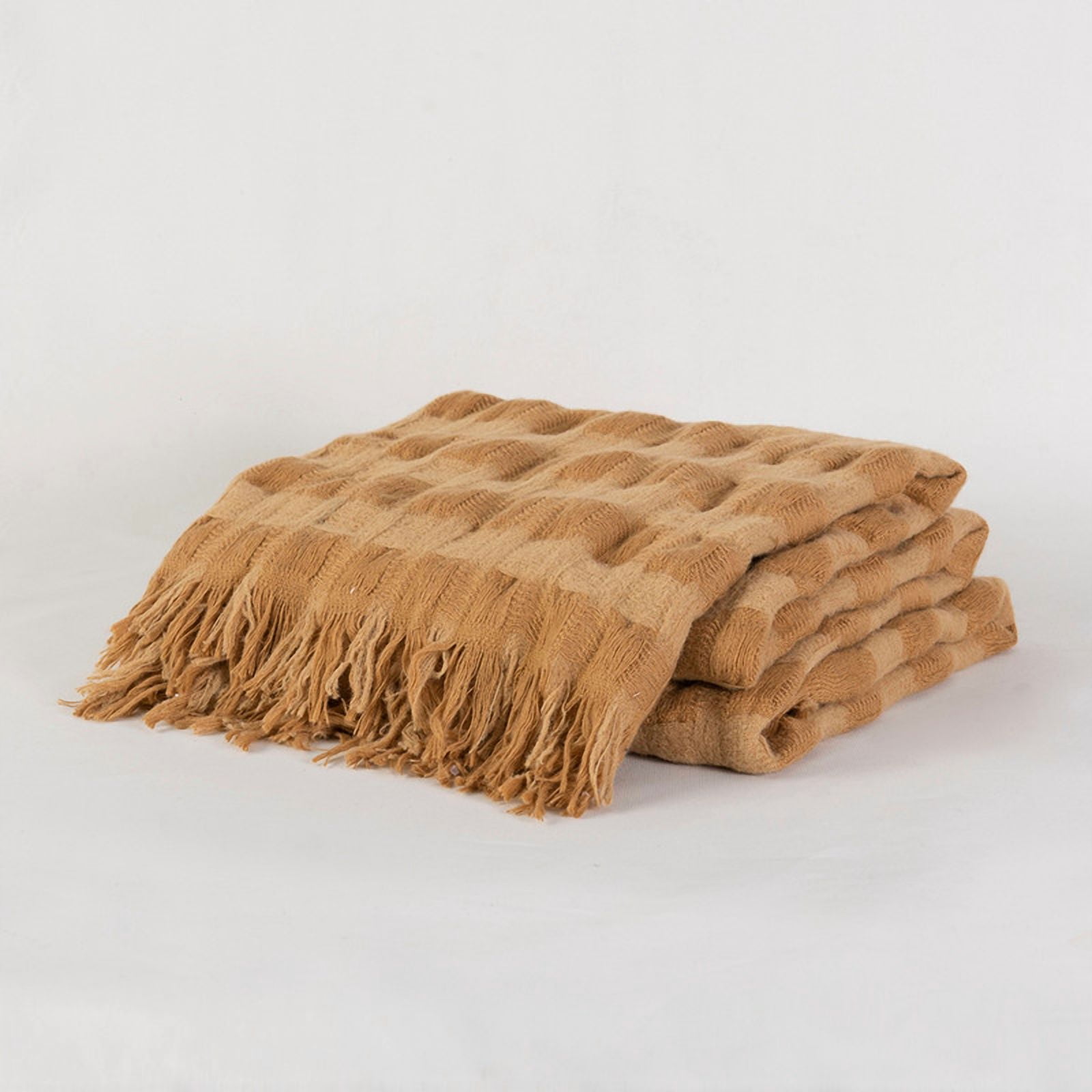 Sohome - Manta Cuadros 125x150 Camel