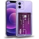 thumbnail image 1 of Funda con ranura para tarjeta para iPhone 12 Mini, protección de pantalla y cámara, parachoques a prueba de golpes, funda fina tipo billetera, 5.4 pulgadas, transparente, 1 of 7
