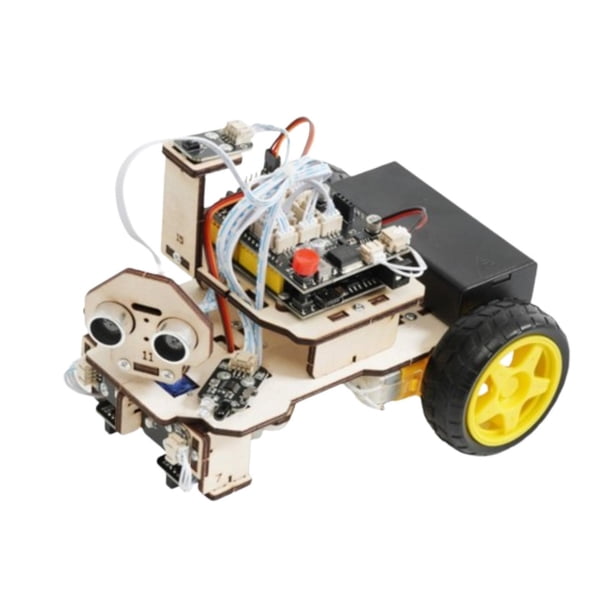 Kit De Aprendizaje De Codificación Científica Para Coches Inteligentes Con Control Remoto Robot Para Principiantes De 8 A 12 Años Y De 12 A 16 Años