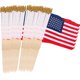 thumbnail image 1 of Banderas americanas Uelfbaby paquete de 100 con palo de madera de 30 cm, 1 of 7