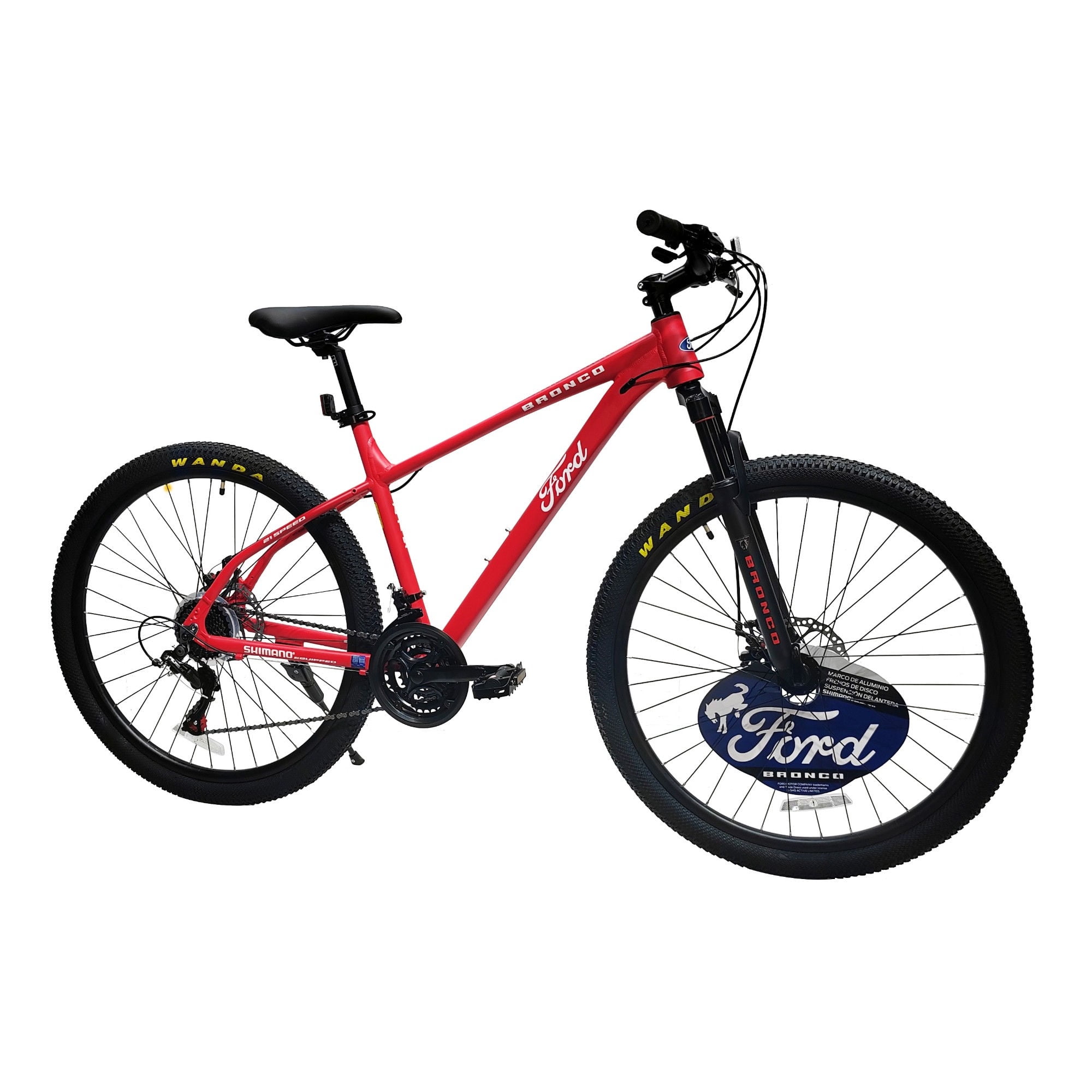 Ford - Bicicleta Bronco Sasquatch Aro 27.5 Rojo
