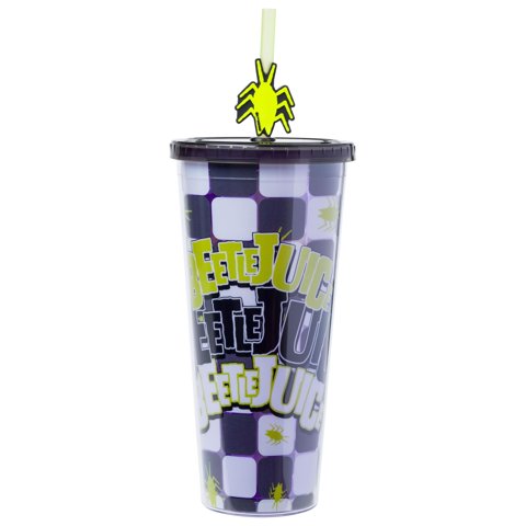 Vaso De Bebida Silver Buffalo 710 Ml Beetlejuice