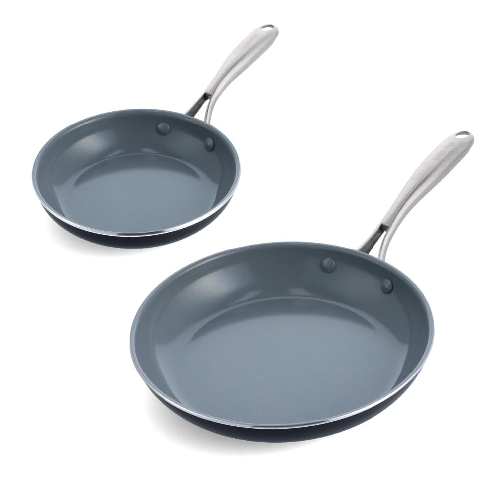 Juego De Sartenes Greenpan Swift Healthy Ceramic De 20 Cm Y 25 Cm
